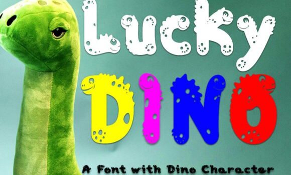 Lucky Dino Font Fonts Free Download Lucky Dino Font - Featured Image