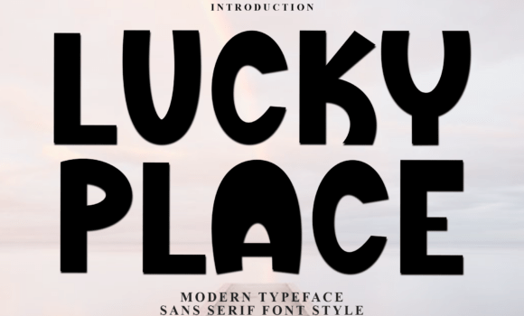 Lucky Place Font - Featured Image