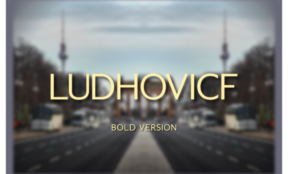 Ludhovicf Bold Font - Featured Image