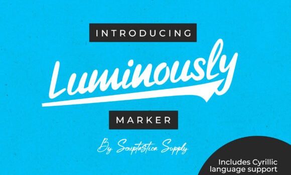Luminously Font - Featured Image