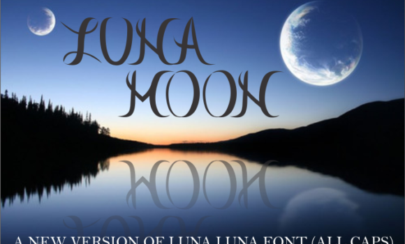 Luna Moon Font Fonts Free Download Luna Moon Font - Featured Image