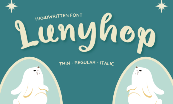 Lunyhop Font Fonts Free Download