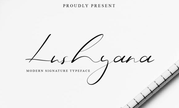 Lushyana Font Fonts Free Download Lushyana Font - Featured Image