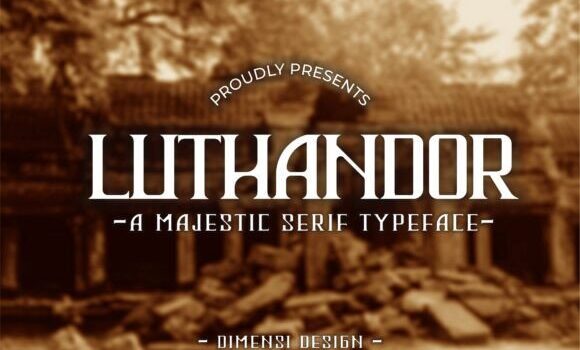 Luthandor Font - Featured Image