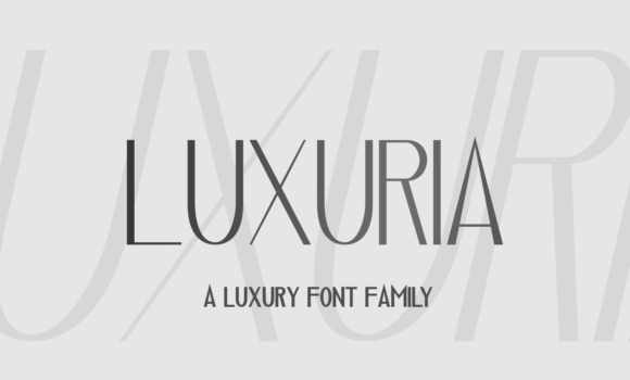 Luxuria Font - Featured Image