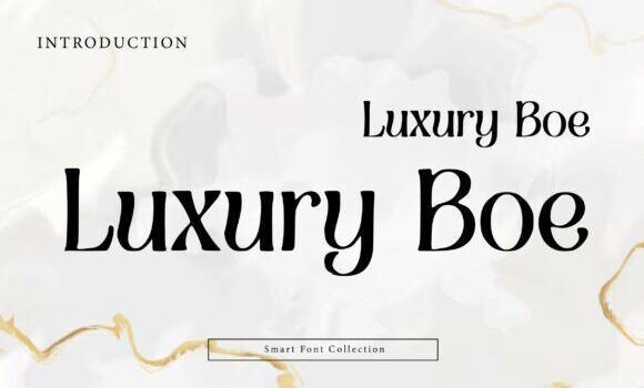 Luxury Boe Font - Featured Image