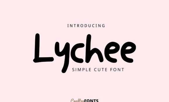 Lychee Font - Featured Image