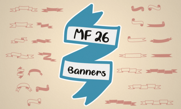MF 26 Banners Font - Featured Image