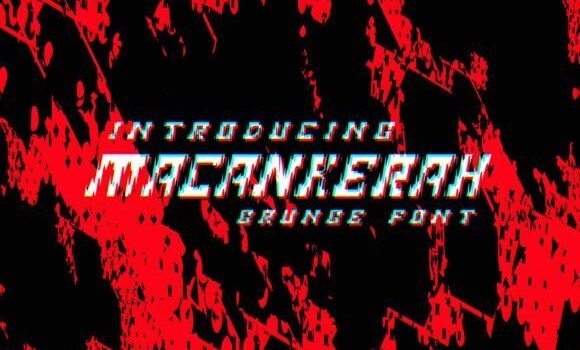 Macankerah Font Fonts Free Download Macankerah Font - Featured Image