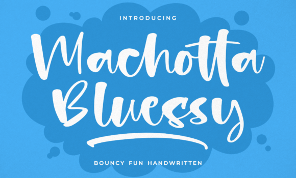 Machotta Bluessy Font - Featured Image