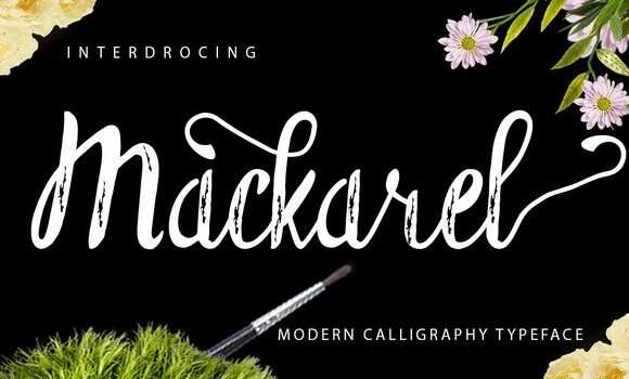 Mackarel Font - Featured Image