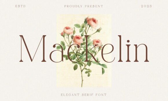 Mackelin Font - Featured Image