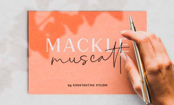 Mackle Font - Featured Image