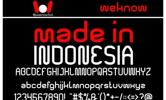 Made in Indonesia Font - Featured Image
