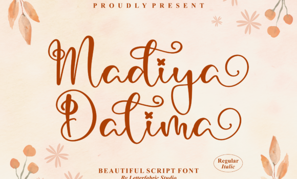 Madiya Dalima Font - Featured Image
