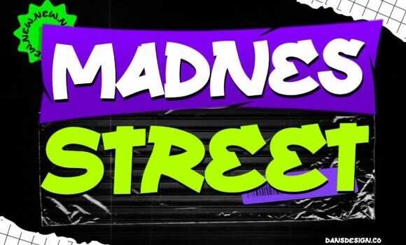 Madnes Street Font Fonts Free Download Madnes Street Font - Featured Image