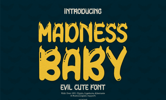 Madness Baby Font Fonts Free Download Madness Baby Font - Featured Image