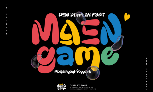Maengame Font - Featured Image