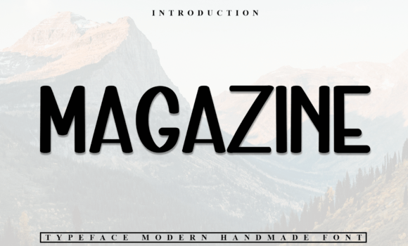 Magazine Font - Featured Image