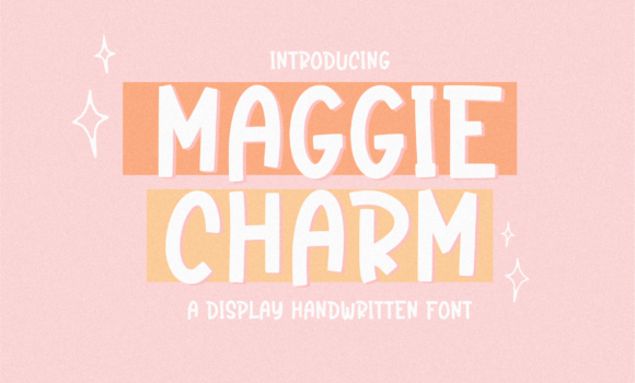 Maggie Charm Font - Featured Image