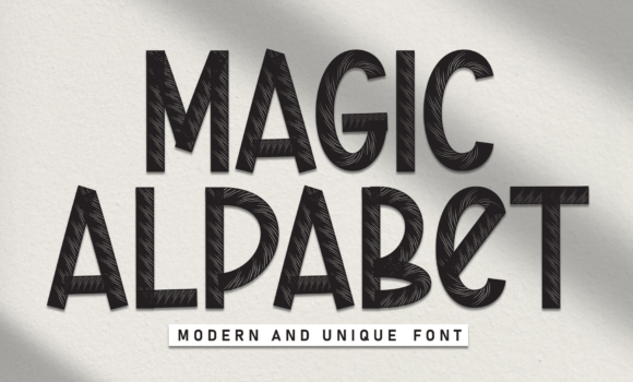 Magic Alpabet Font - Featured Image