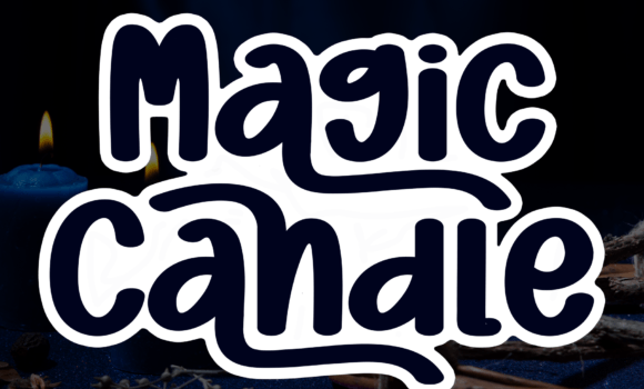 Magic Candle Font - Featured Image