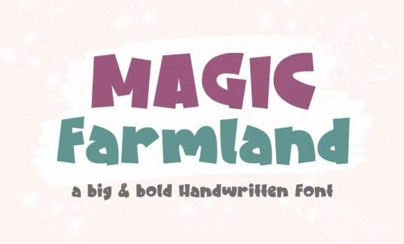 Magic Farmland Font - Featured Image