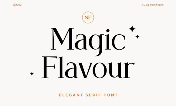 Magic Flavour Font - Featured Image