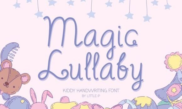 Magic Lullaby Font - Featured Image