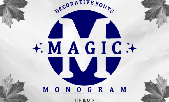 Magic Monogram Font Fonts Free Download Magic Monogram Font - Featured Image