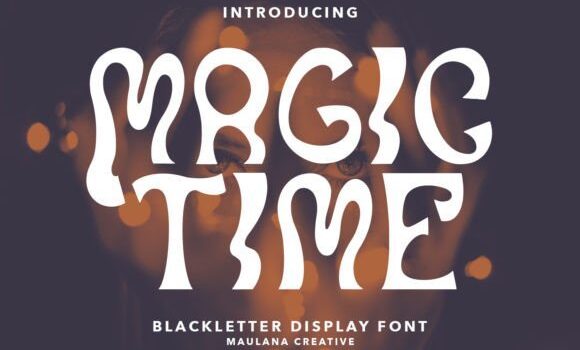 Magic Time Font - Featured Image