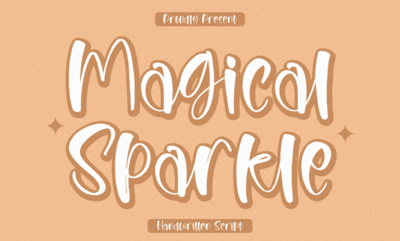 Magical Sparkle Font - Featured Image