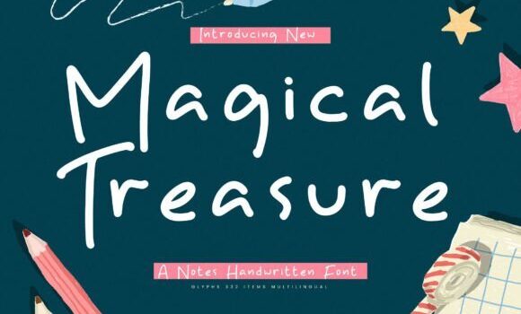 Magical Treasure Font Fonts Free Download Magical Treasure Font - Featured Image