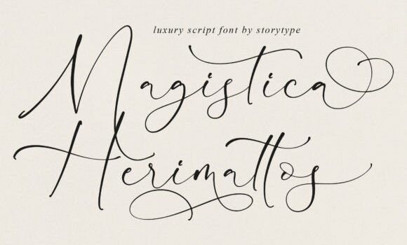 Magistica Herimattos Font - Featured Image