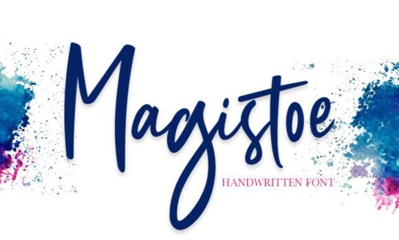 Magistoe Script Font Fonts Free Download Magistoe Script Font - Featured Image