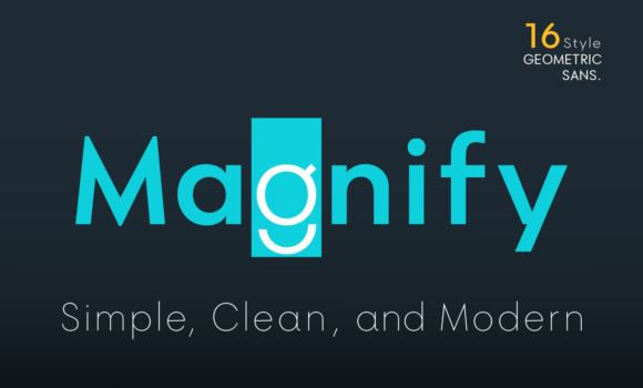 Magnify Font  Font - Featured Image