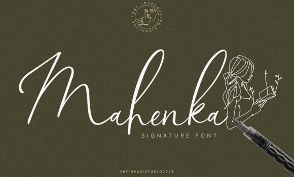 Mahenka Font - Featured Image