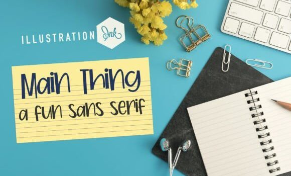 Main Thing Font Fonts Free Download Main Thing Font - Featured Image