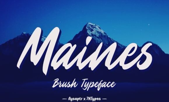 Maines Font - Featured Image