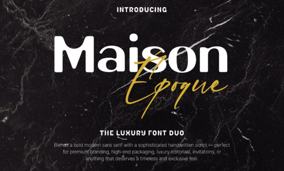 Maison Époque Duo Font - Featured Image