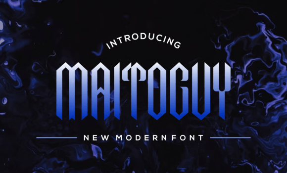 Maitoguy Font - Featured Image