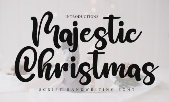 Majestic Christmas Font - Featured Image