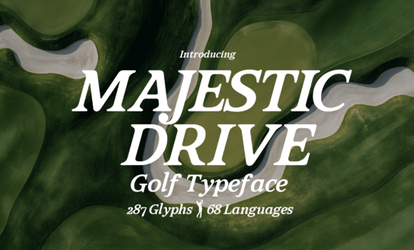 Majestic Drive Font - Featured Image
