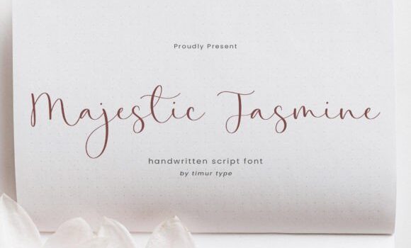 Majestic Jasmine Font Fonts Free Download Majestic Jasmine Font - Featured Image