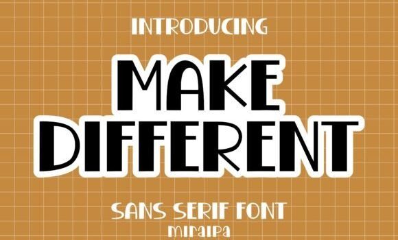 Make Different Font - Featured Image