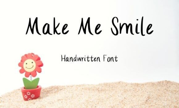 Make Me Smile Font - Featured Image