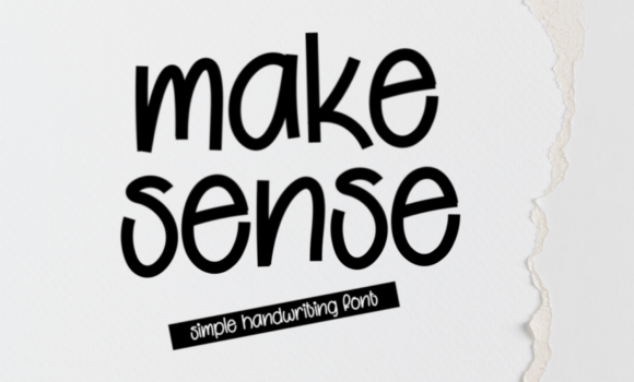 Make Sense Font Fonts Free Download Make Sense Font - Featured Image