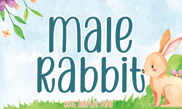 Male Rabbit Font - Featured Image