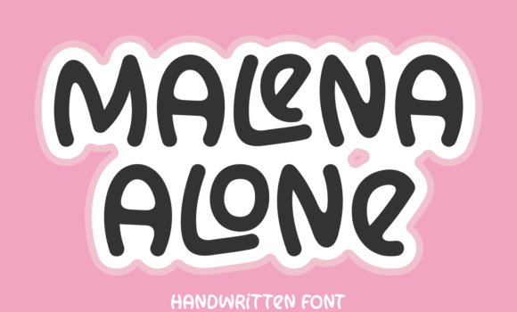 Malena Alone Font Fonts Free Download Malena Alone Font - Featured Image