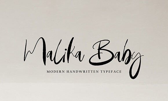 Malika Baby Font - Featured Image